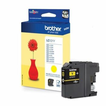 Brother Inkjet Cartridge Yellow LC-121Y LC121Y