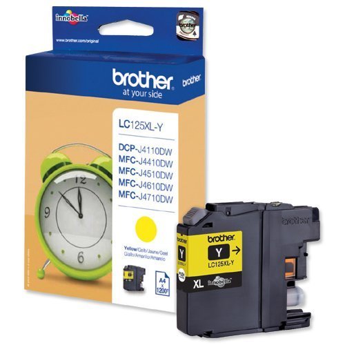 Brother Inkjet Cartridge Yellow LC-125XLY LC125XLY