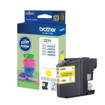 Brother Inkjet Cartridge Yellow LC-221Y LC221Y