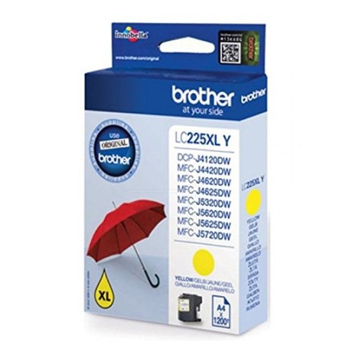 Brother Inkjet Cartridge Yellow LC-225XLY LC225XLY