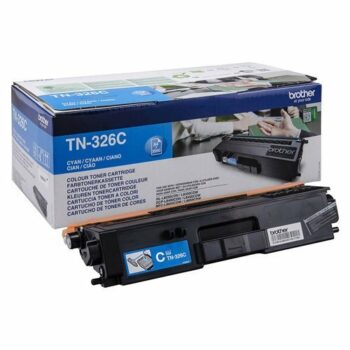 Brother Laser Toner Cartridge Cyan TN-326C TN326C