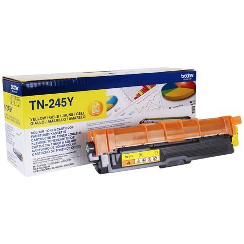 Brother Laser Toner Cartridge Yellow TN-245Y TN245Y