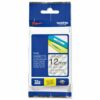 Brother P-touch TZE Label Tape 12mmx8m Black on Clear TZE131