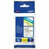 Brother P-touch TZE Label Tape 12mmx8m Black on White TZE231