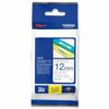Brother P-touch TZE Label Tape 12mmx8m Blue on White TZE233