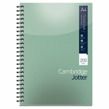 Cambridge Jotter A4 Notebooks 400039062 - Pack 3