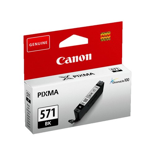 Canon Inkjet Cartridge Black CLI-571BK 0385C001
