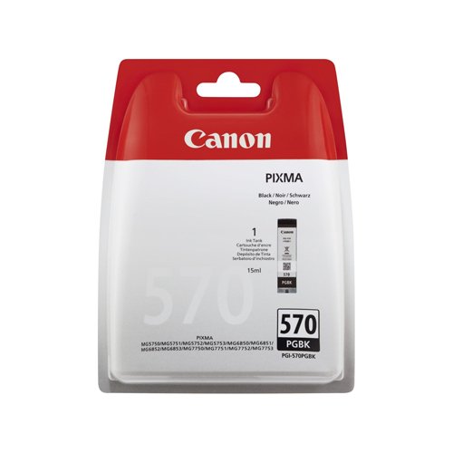 Canon Inkjet Cartridge Black PGI-570PGBK 0372C001