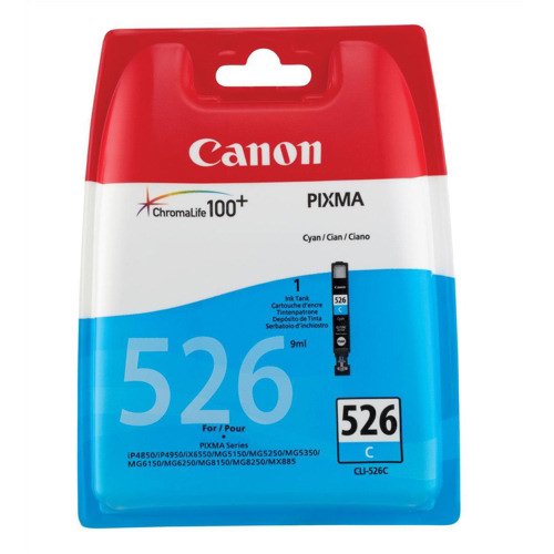 Canon Inkjet Cartridge Cyan CLI-526C 4541B001