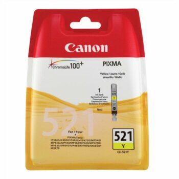 Canon Inkjet Cartridge Yellow CLI-521Y 2936B001AA