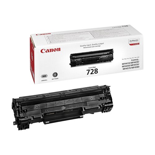 Canon Laser Toner Cartridge Black CRG 728 3500B002