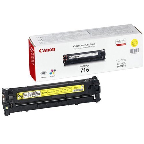 Canon Laser Toner Cartridge Yellow CRG 716 1977B002