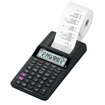 Casio Printing Calculator HR-8RCE-BK 12 digit