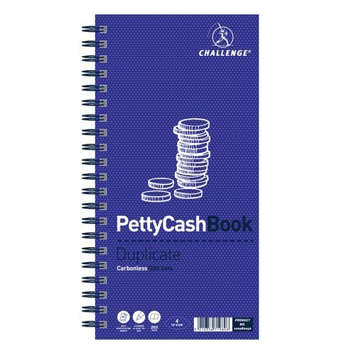 Challenge Petty Cash Book Duplicate (200 Sets) 100080052