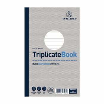 Challenge Triplicate Books Ruled 210x130 100080445 - Pack 5
