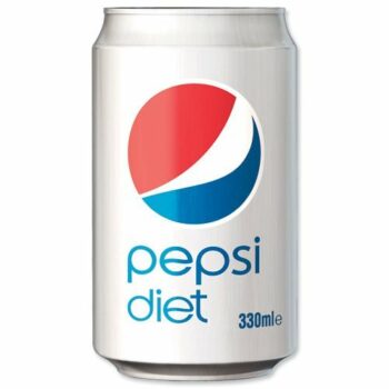 Diet Pepsi Cola Can 330ml - Pack 24