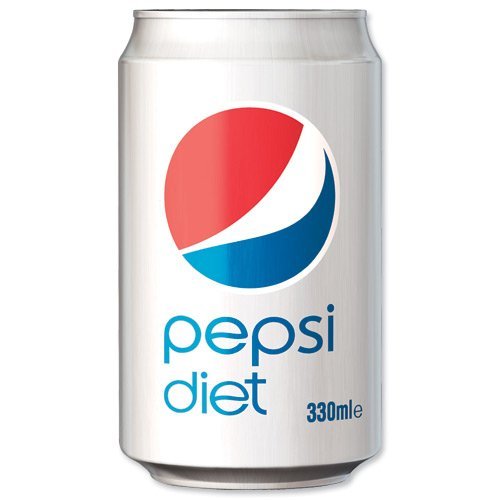 Diet Pepsi Cola Can 330ml - Pack 24