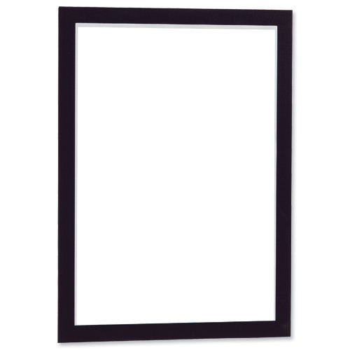 Durable Duraframe A3 Black Self-Adhesive 487301 - Pack 2