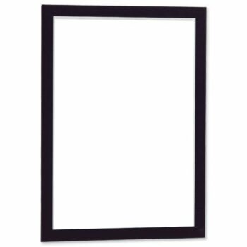 Durable Duraframe A4 Black Self-Adhesive 487201 - Pack 2