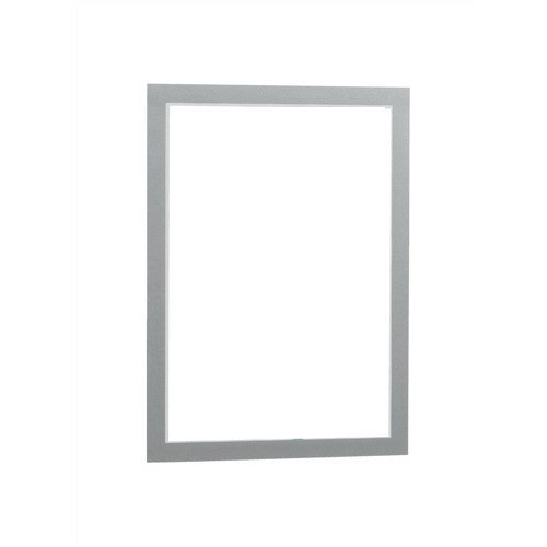 Durable Duraframe A4 Silver Self-Adhesive 487223 - Pack 2