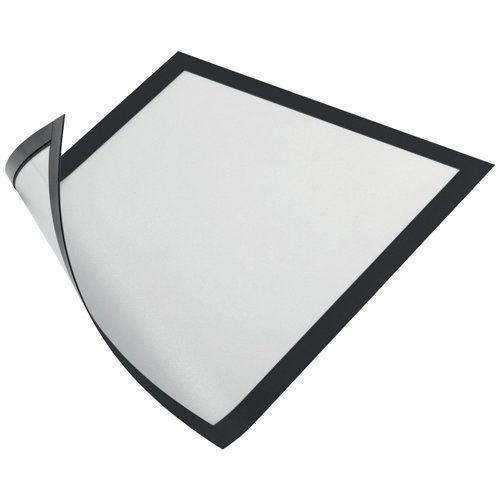 Durable Duraframe Magnetic A4 Black 486901 - Pack 5