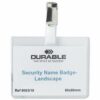 Durable Security Name Badges 60x90mm 800319 - Pack 25