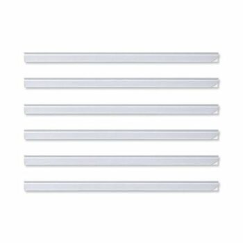Durable Spine Bars 6mm Clear A4 Slide Binders 293119 - Pack 50
