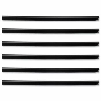 Durable Spine Bars 9mm Black A4 Slide Binders 290901 - Pack 25