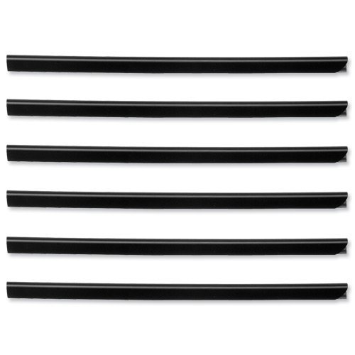Durable Spine Bars 9mm Black A4 Slide Binders 290901 - Pack 25