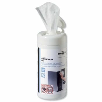 Durable Superclean Tub 100 Cleaning Wipes 570802