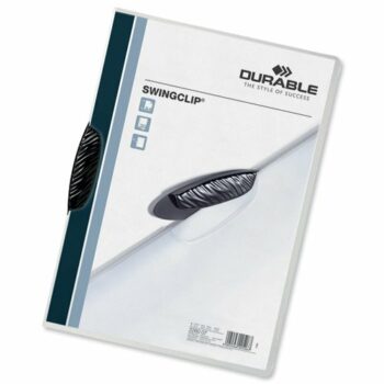 Durable Swingclip Black Clip File A4 3mm 226001 - Pack 25