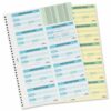 Durable Visitors Book Refill 100 Badges 146465