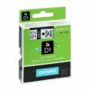 DYMO D1 Label Black on White 43613 6mm x 7m - Each