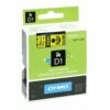 DYMO D1 Label Black on Yellow 45808 19mm x 7m - Each