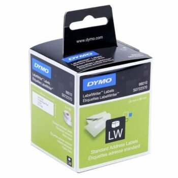 DYMO LW Labels 99010 S0722370 White 28mm x 89mm - 2 Rolls