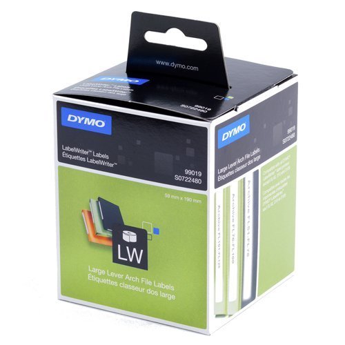 DYMO LW Labels 99019 S0722480 White 59mm x 190mm - Roll