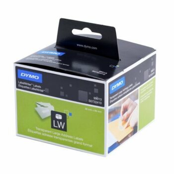 DYMO LW Transparent Labels 99013 S0722410 36mm x 89mm - Roll