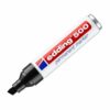 Edding 500 Permanent Markers Black Chisel Tip 4-500001 - Pack 10