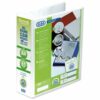 Elba Presentation Lever Arch Files White A4 400008436 - Pack 5