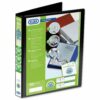 Elba Presentation Ring-Binders 4-Ring 25mm Black A4 400008414 - Pack 6
