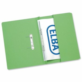 Elba Strongline Pocket Spring Files Green 100090147 - Pack 25