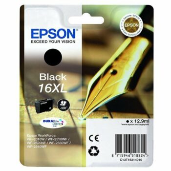 Epson Inkjet Cartridge Black 16XL C13T163140 Pen & Crossword