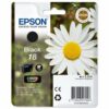 Epson Inkjet Cartridge Black 18 C13T180140 Daisy