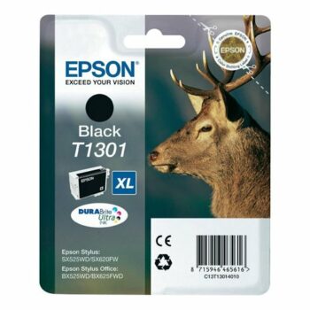 Epson Inkjet Cartridge Black T1301 C13T130140 Stag