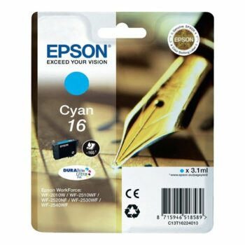 Epson Inkjet Cartridge Cyan 16 C13T162240 Pen & Crossword