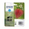 Epson Inkjet Cartridge Cyan 29 C13T298240 Strawberry