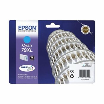 Epson Inkjet Cartridge Cyan 79XL C13T790240 Tower of Pisa