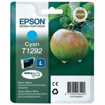 Epson Inkjet Cartridge Cyan T1292 C13T129240 Apple