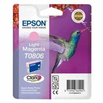 Epson Inkjet Cartridge Light Magenta T0806 C13T080640 Hummingbird