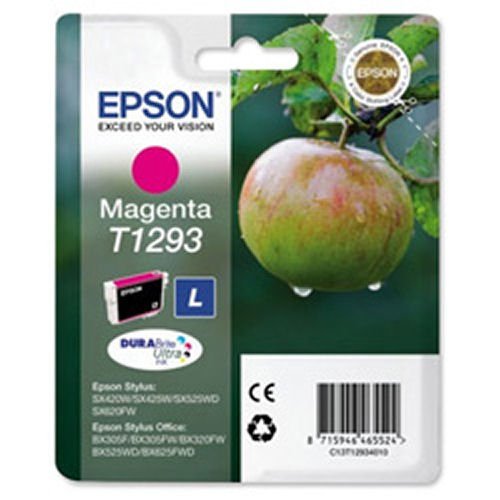 Epson Inkjet Cartridge Magenta T1293 C13T129340 Apple